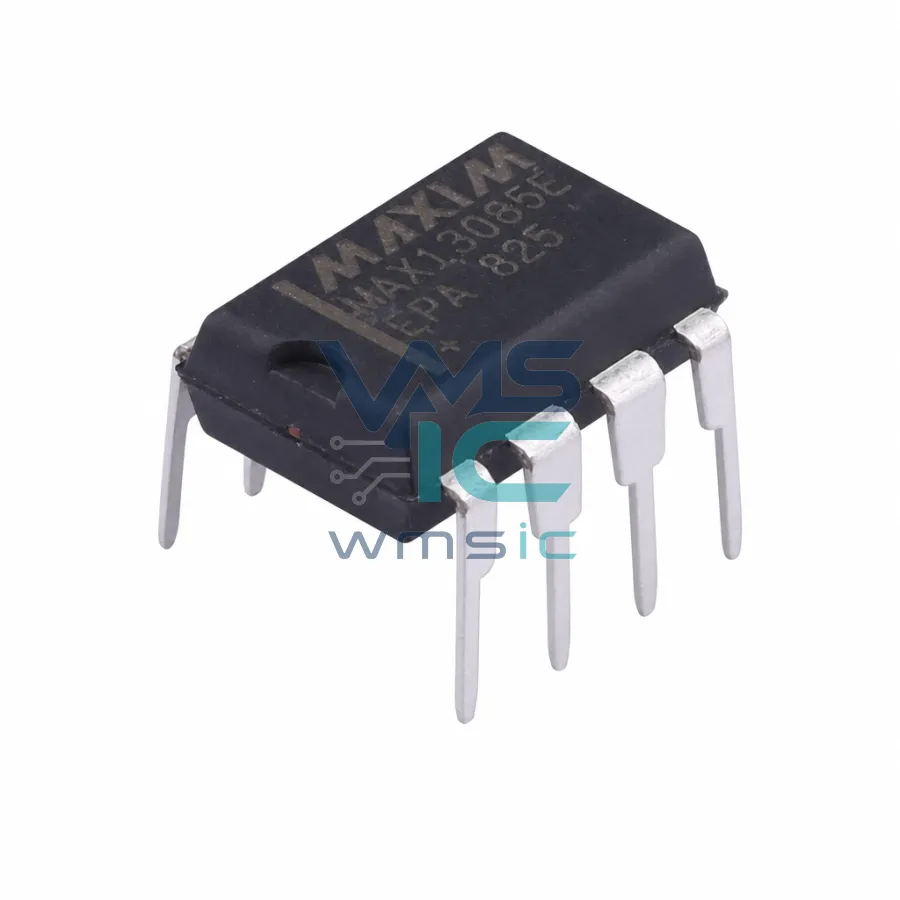 MAX13085E +5.0V, ±15kV ESD-Protected, Fail-Safe, Hot-Swap, RS-485/RS-422 收發器 MAX13085EEPA PDIP-8