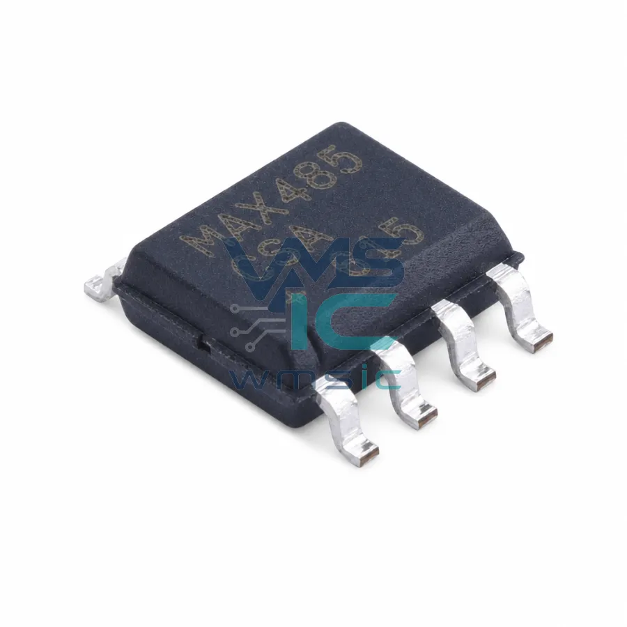 低功耗、限摆率、RS-485/RS-422收發器 MAX485CSA SOIC-8