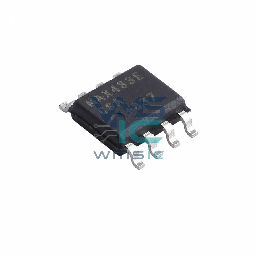 ±15kV ESD保护，限摆率，低功耗，RS-485/RS-422收發器 MAX483ECSA SOIC-8