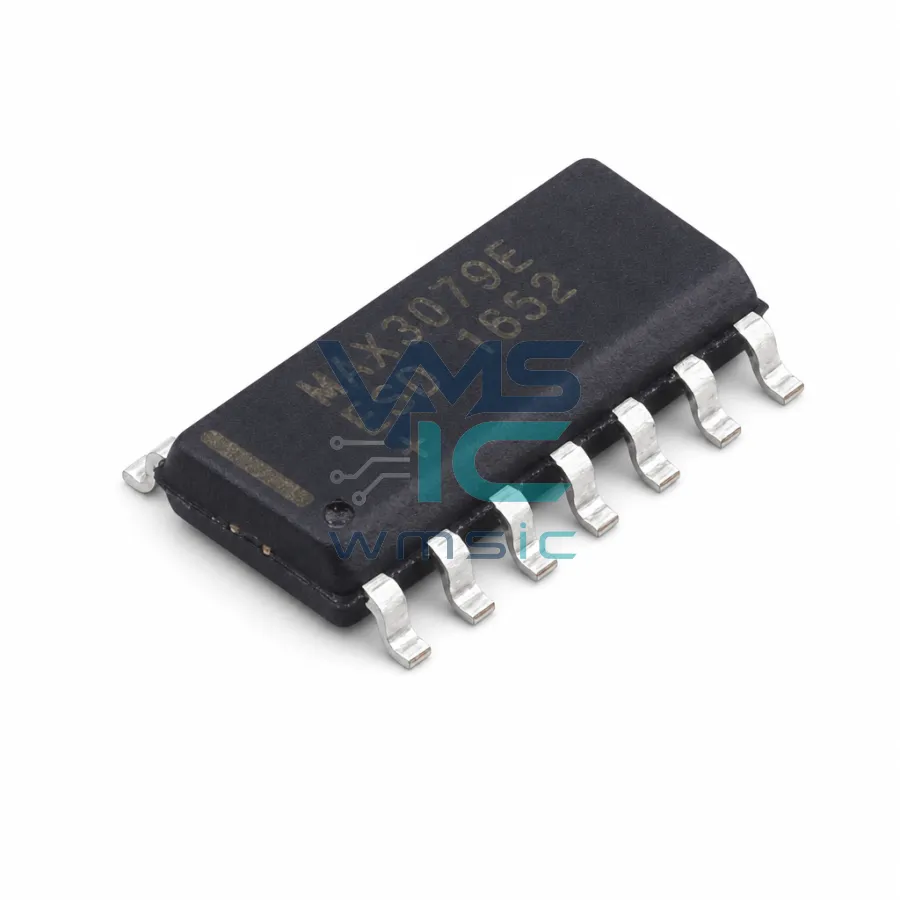 MAX3079E - 3.3V, ±15kV ESD保护, 故障安全, 热插拔, RS-485/RS-422收發器 MAX3079EESD SO-14