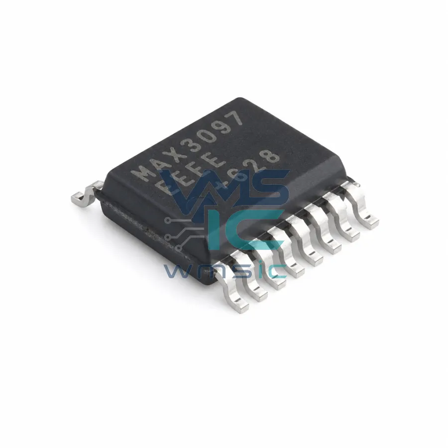 ±15kV ESD 保护，32Mbps，3V/5V，三路 RS-422/RS-485 接收器帶故障检测 MAX3097EEEE QSOP-16-150mil