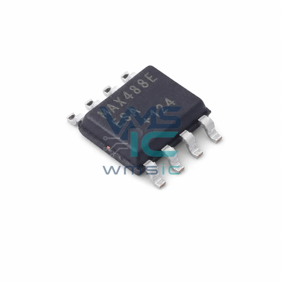 MAX488EESA+T+/- 15kV ESD Protected Slew-Rate Limited RS-485 Transceiver MAX488EESA SOIC-8