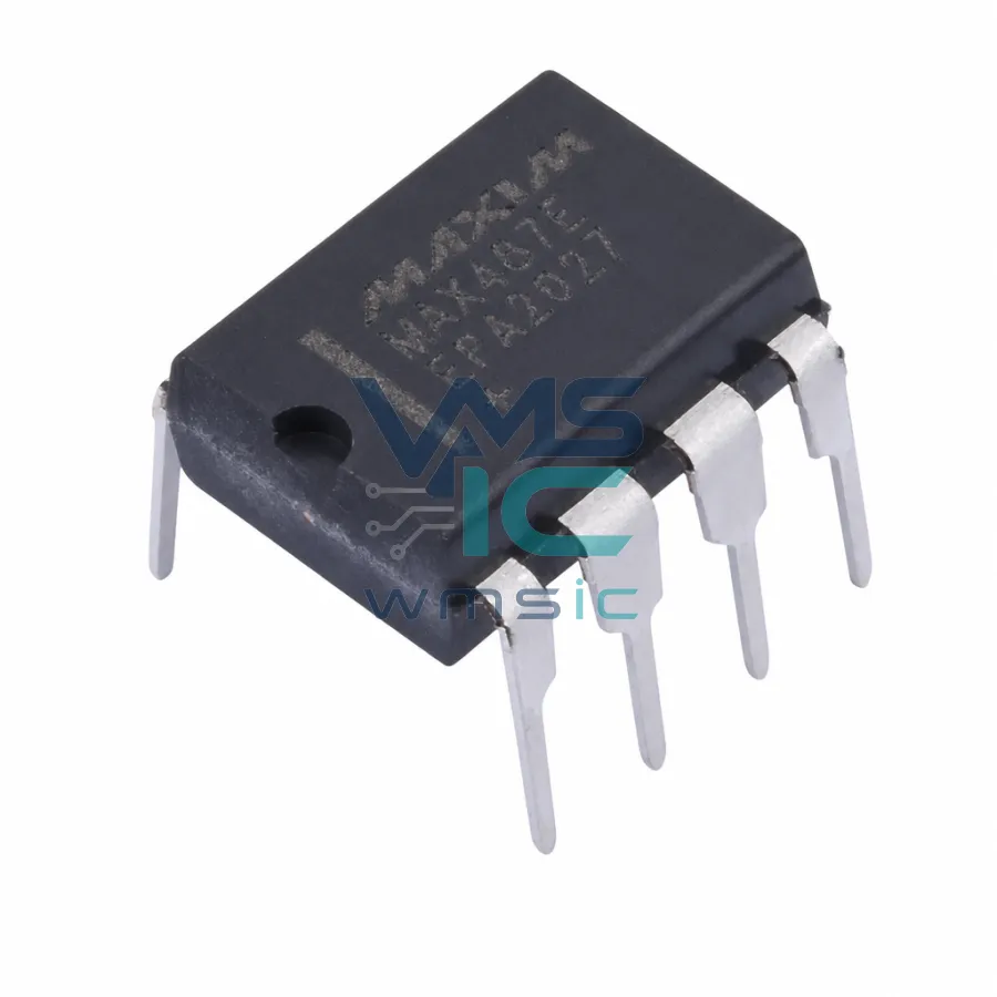 MAX487EEPA++/- 15kV ESD Protected Slew-Rate Limited RS-485 Transceiver DIP-8 MAX487EEPA PDIP-8