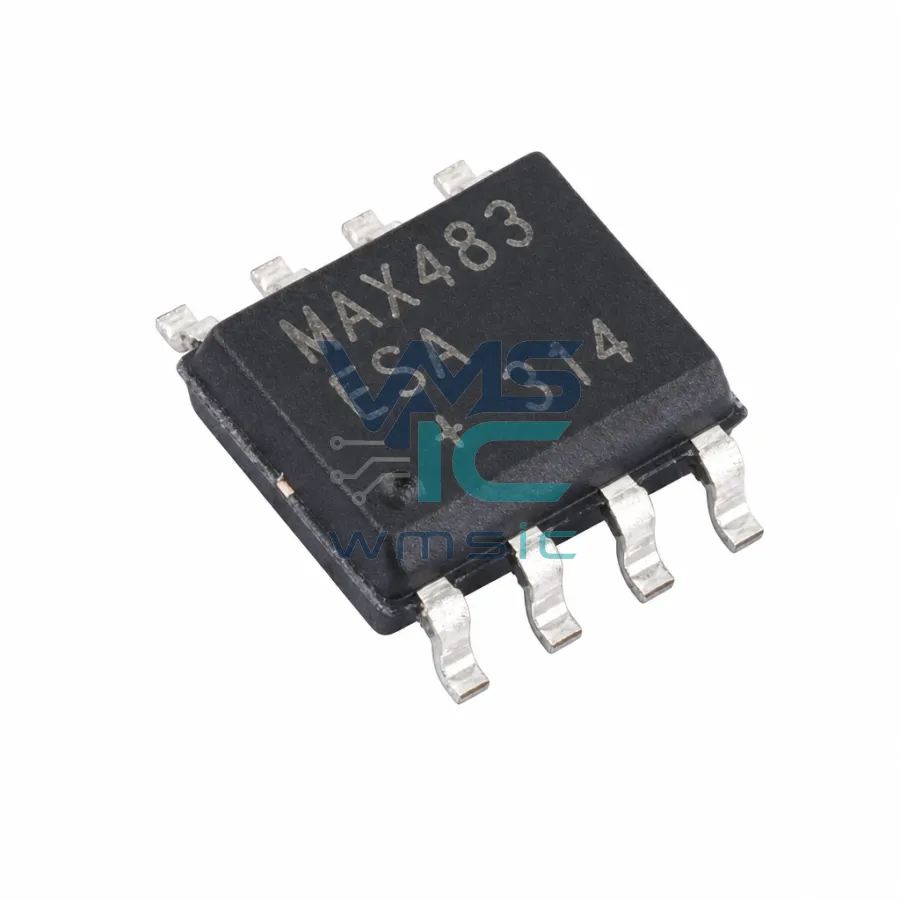 低功耗，限摆率 RS-485/RS-422 收發器 MAX483ESA SOIC-8
