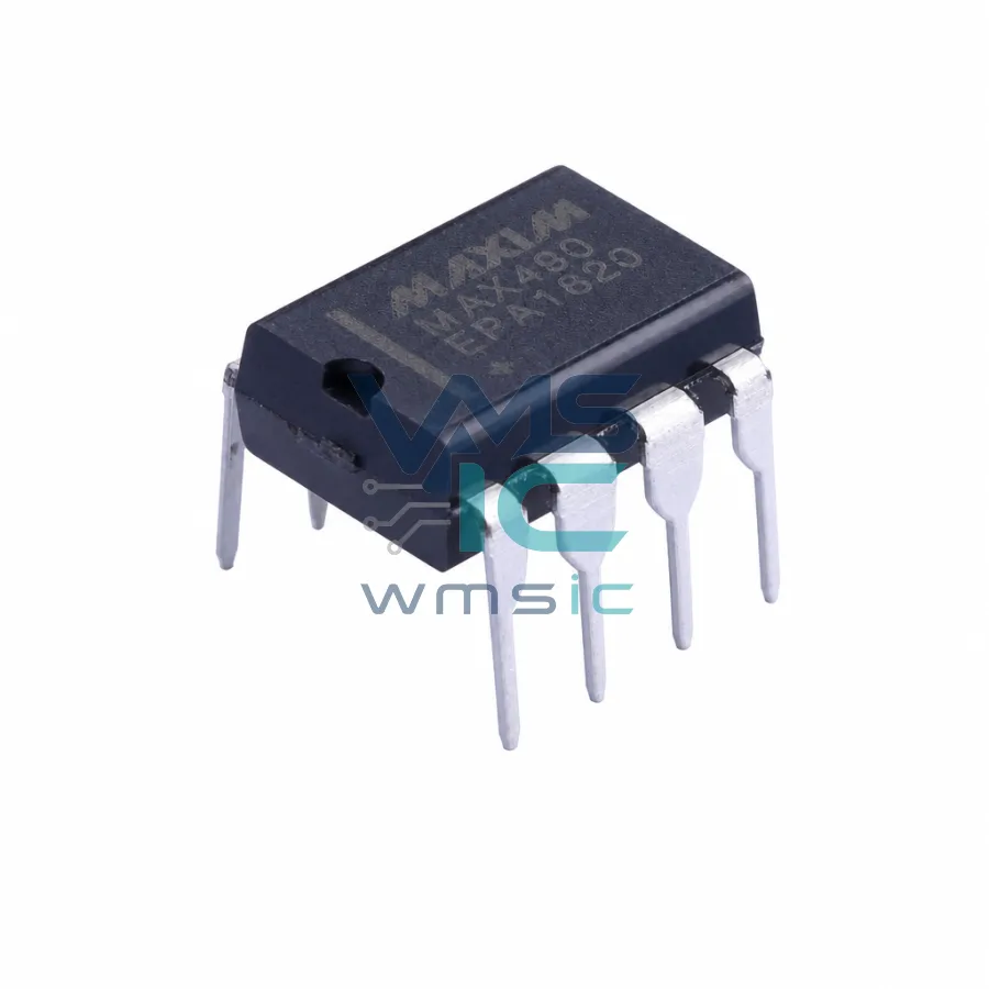 低功耗，限摆率 RS-485/RS-422 收發器 MAX490EPA DIP-8