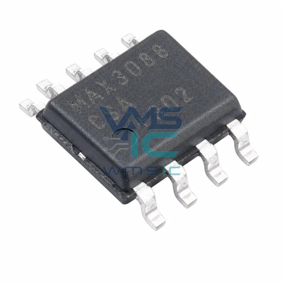 失效保护、高速(10Mbps)、限摆率、RS-485/RS-422收發器 MAX3088CSA SOIC-8