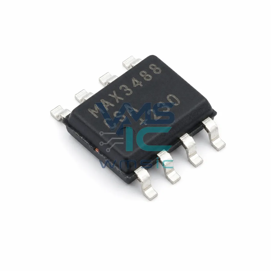 MAX3488真RS-485/RS-422收發器 MAX3488CSA SOIC-8