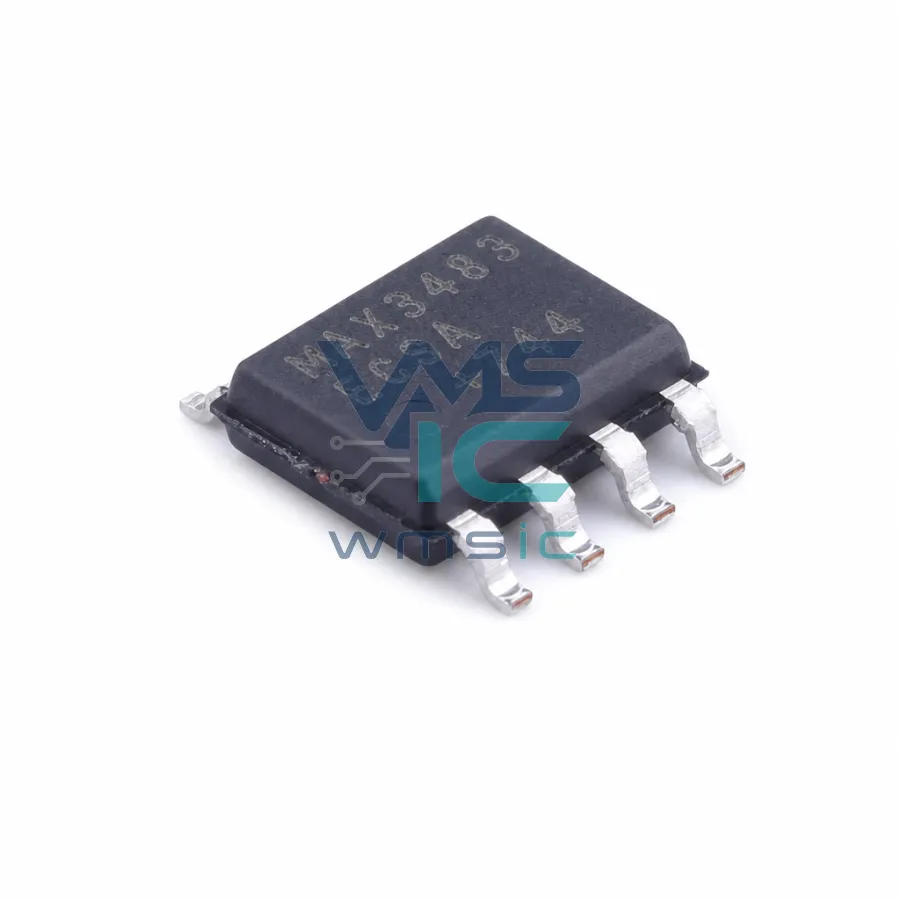 3.3V供电，±15kV ESD保护，12Mbps和限斜率真RS-485/RS-422收發器 MAX3483ECSA SOP-8