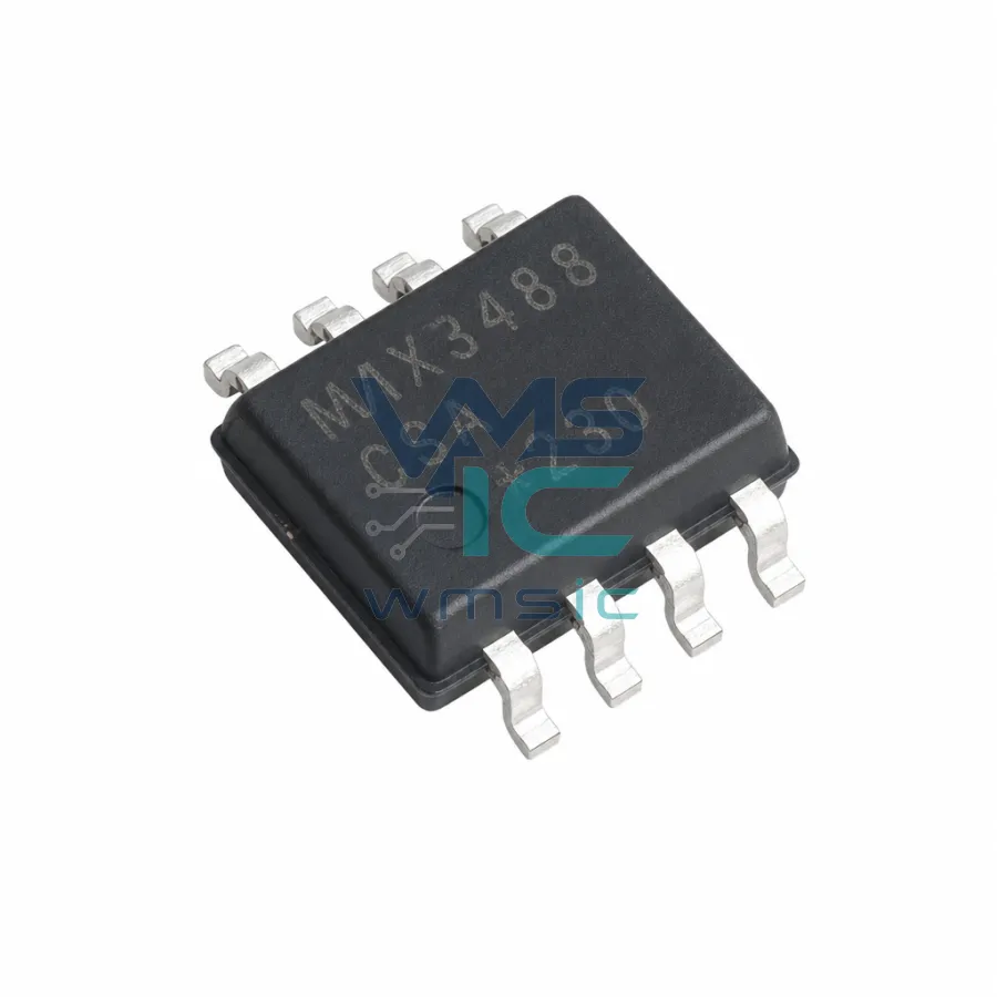 3.3V供电，10Mbps和斜率限制的真RS-485/RS-422收發器 MAX3488CSA SOIC-8