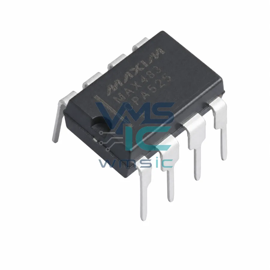 MAX485ECPA 5V+/- 15kV ESD Protected Slew-Rate Limited RS-485 Transceiver DIP-8 MAX485ECPA PDIP-8