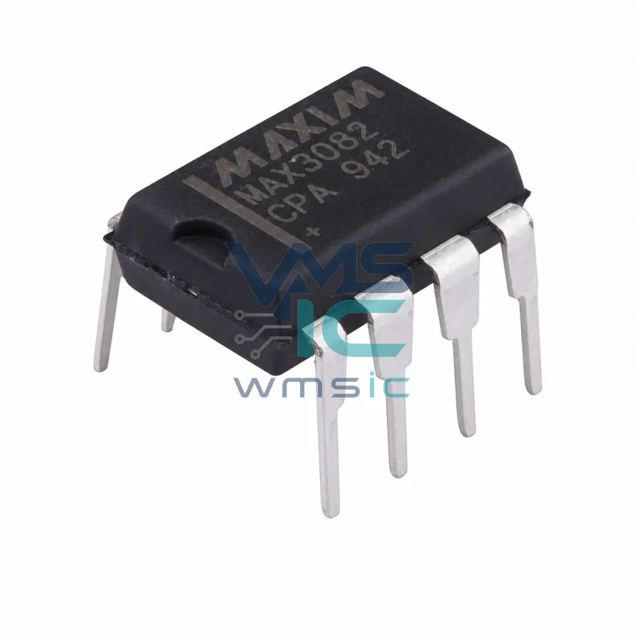 MAX3082CPA+ 10Mbps Slew-Rate Limited RS-485 Transceiver DIP-8 MAX3082CPA PDIP-8