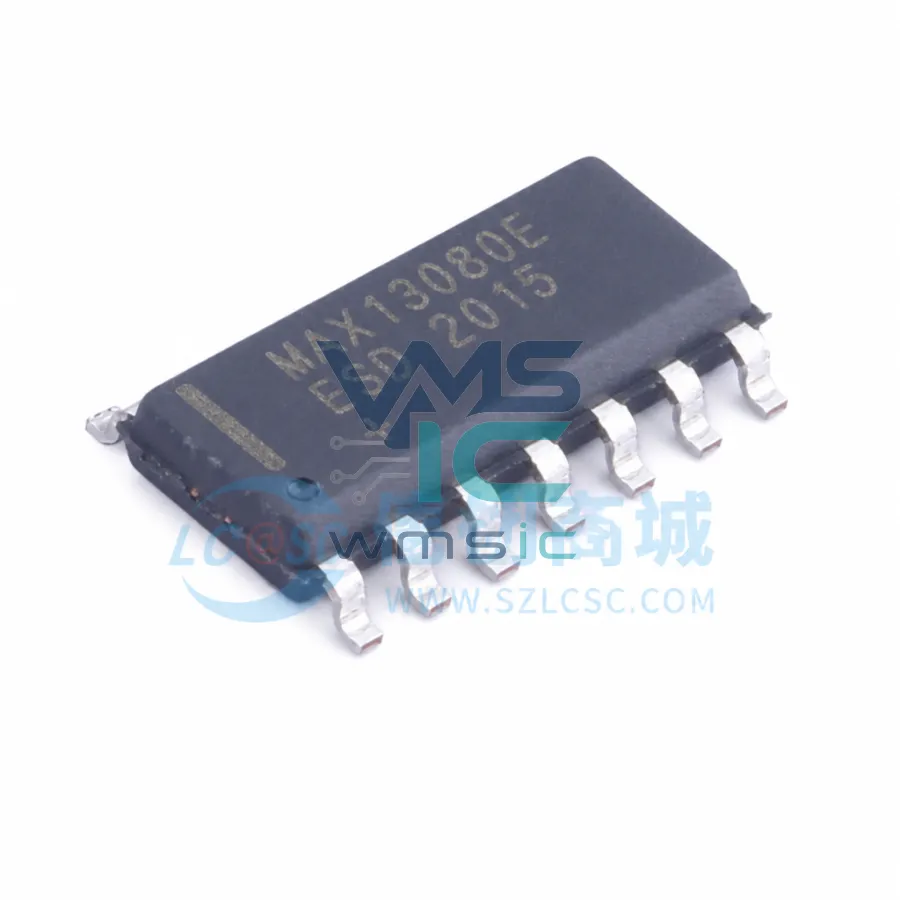 +5.0V、±15kV ESD保护、失效保护、热插拔、RS-485/RS-422收發器 MAX13080EESD SOIC-14
