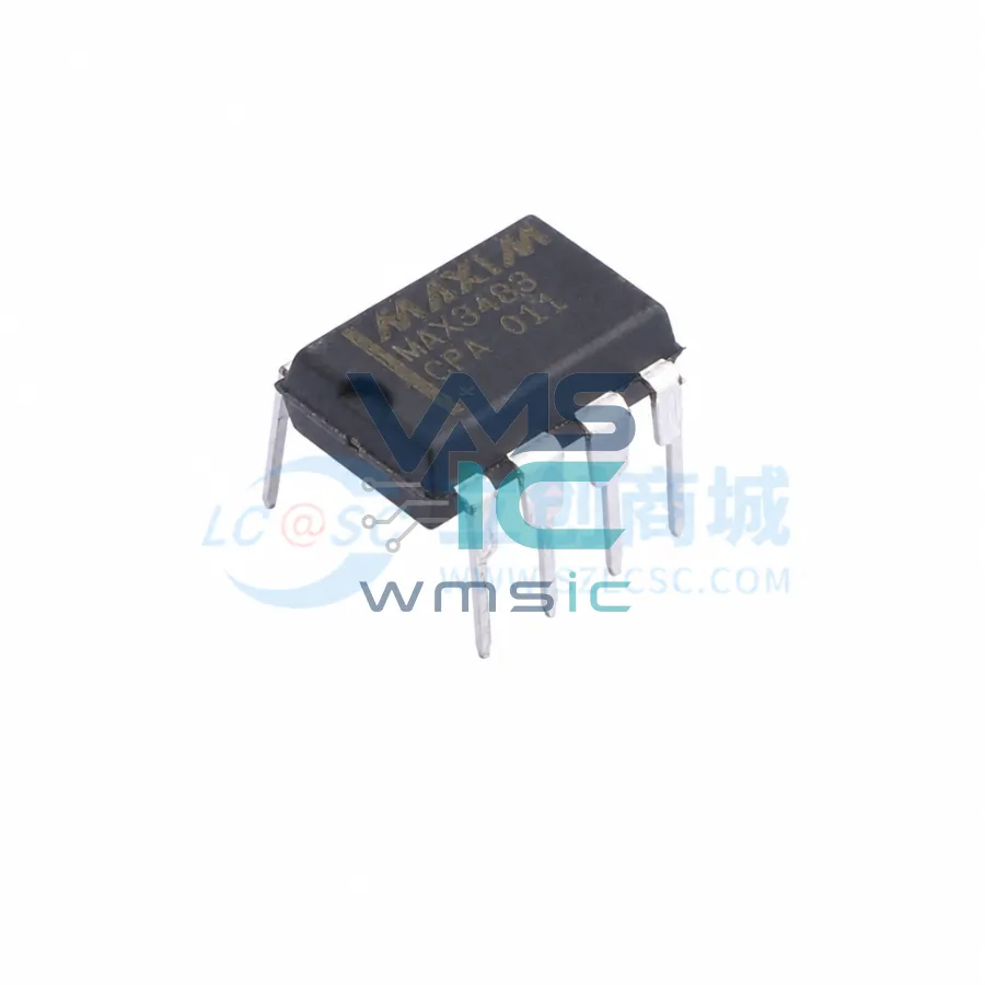 3.3V供电，10Mbps和斜率限制的RS-485/RS-422收發器 MAX3483CPA PDIP-8