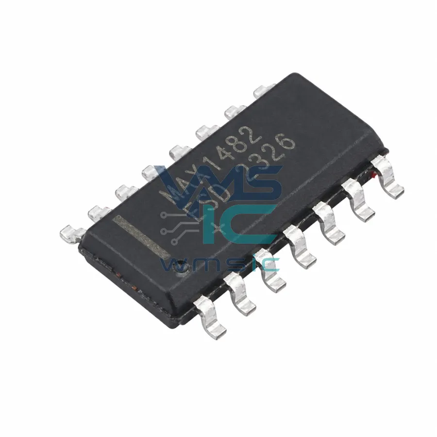 20uA、1/8單位负载、限摆率、RS-485收發器 MAX1482ESD SOIC-14