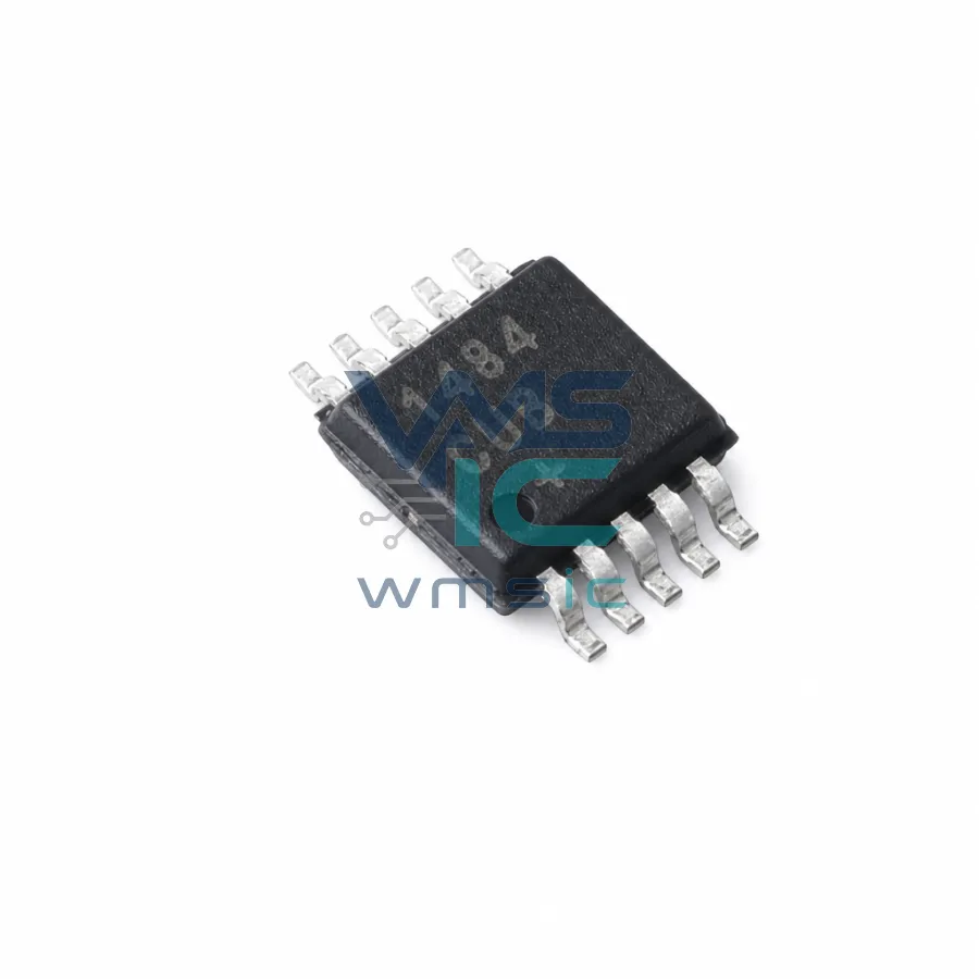 软件可選的、半/全双工、限摆率、12Mbps、RS-485/RS-422收發器，uMAX封裝 MAX1484CUB MSOP-10