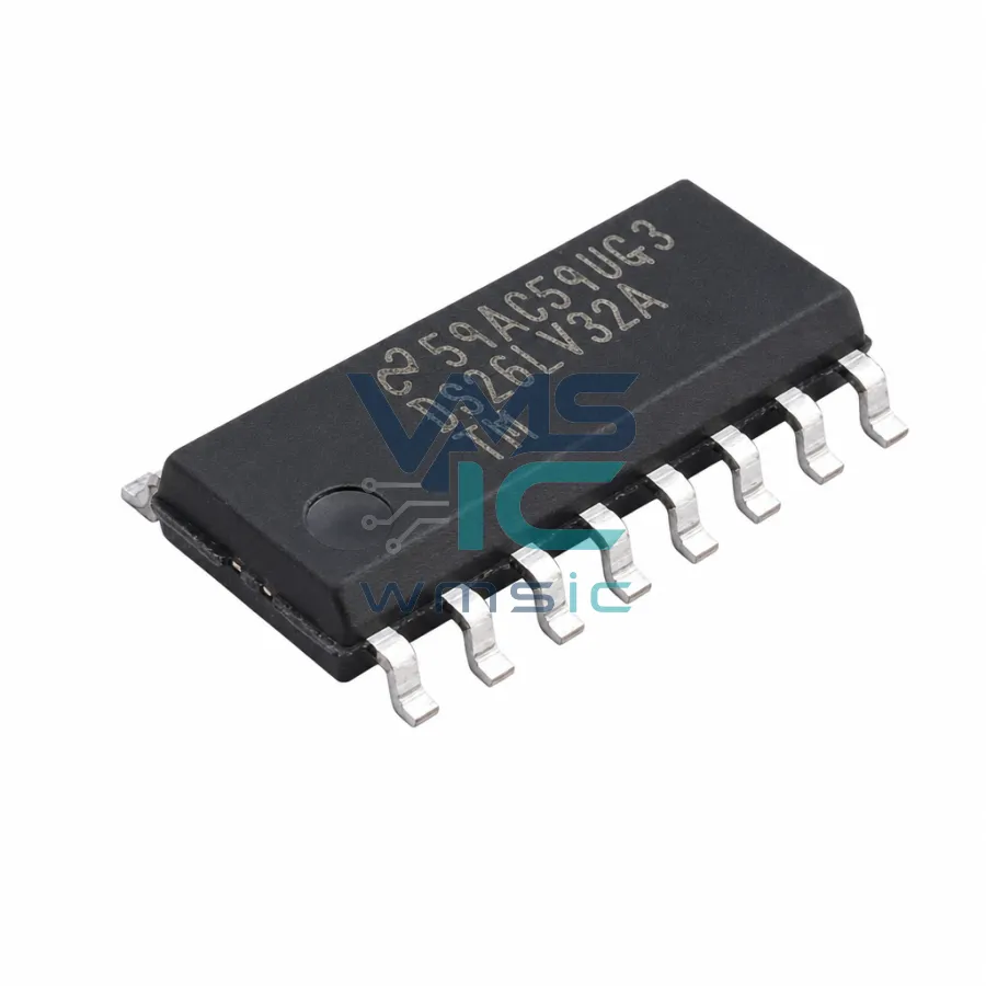 DS26LV32AT 3V 增强CMOS四差分线接收器 停产 DS26LV32ATMX SOIC-16-150mil