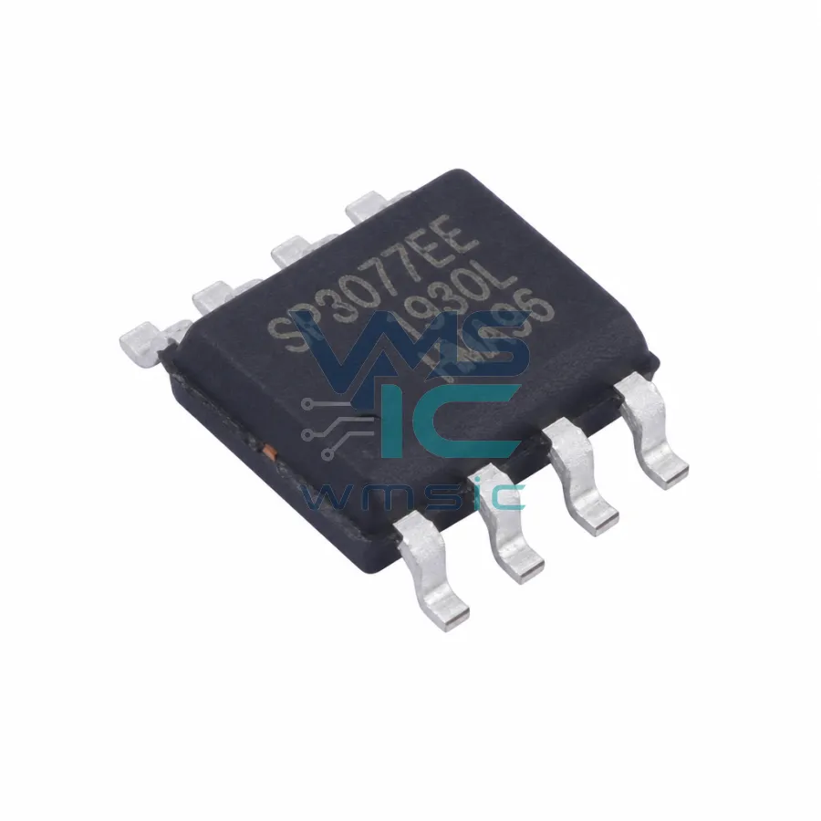 SP3070E-SP3078E系列±15kV ESD保护、3.3V、1/8负载、故障安全RS-485/RS-422收发器 SP3077EEN SOIC-8