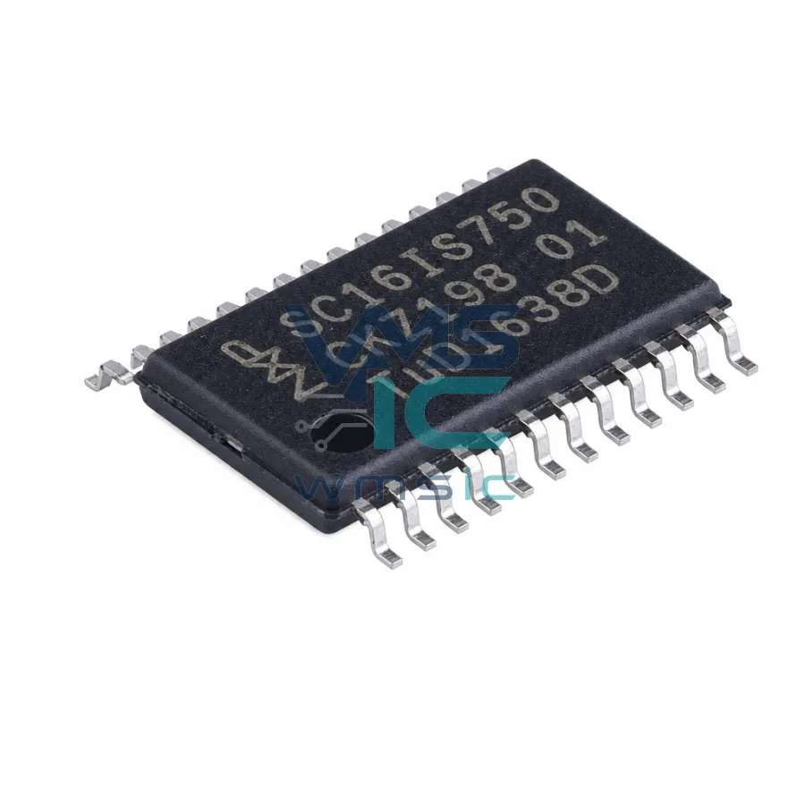 SC16IS750IPW Single UART with I2C/SPI Interface and 64-Byte FIFO SC16IS750IPW TSSOP-24