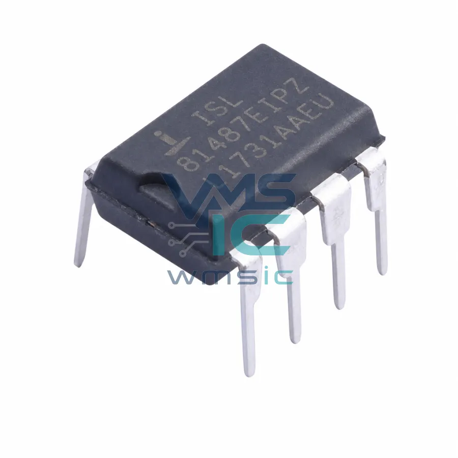 ISL81487EIPZ 4.5V-5.5V 5Mbps RS-485/RS-422 Transceiver ISL81487EIPZ DIP-8