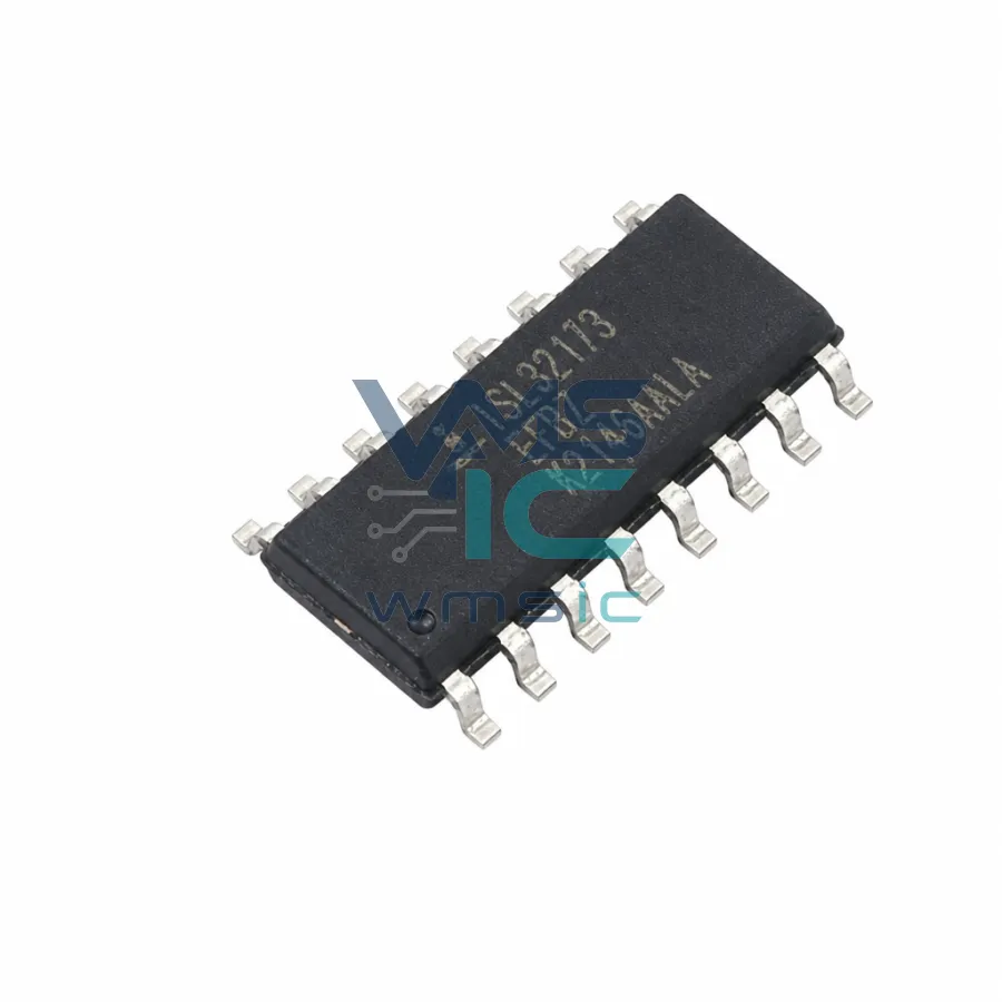 停产 ±16.5kV ESD保护，3.0V至5.5V, RS-485/RS-422接收器 ISL32173EFBZ SOIC-16