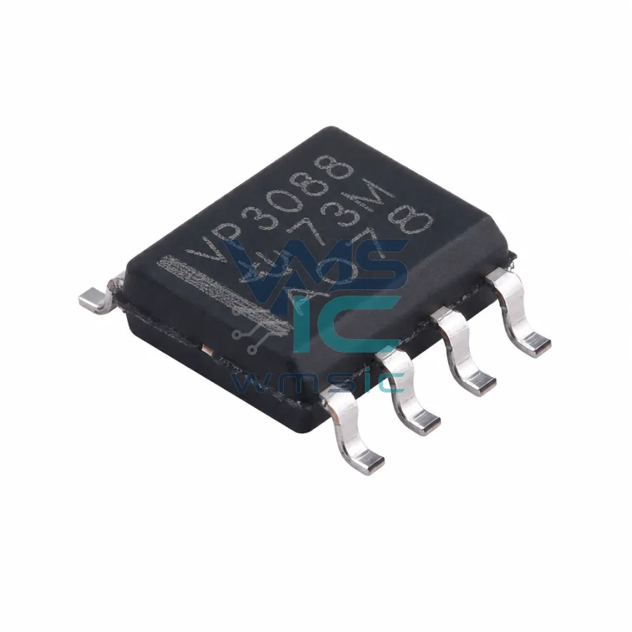 SNx5HVD308xE 低功耗 RS-485 收發器，提供小型 MSOP-8 封裝 SN65HVD3088EDR SOIC-8