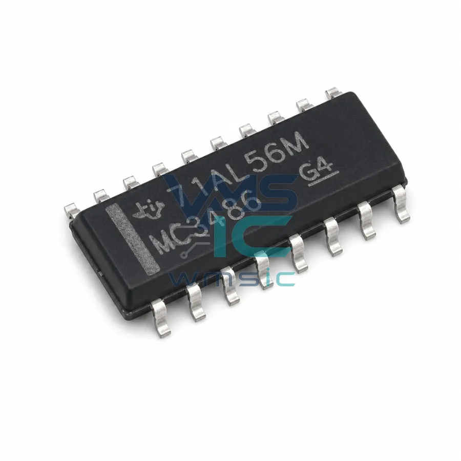 MC3486DR Quad Differential Line Receiver with 3-State Outputs MC3486DR SOIC-16