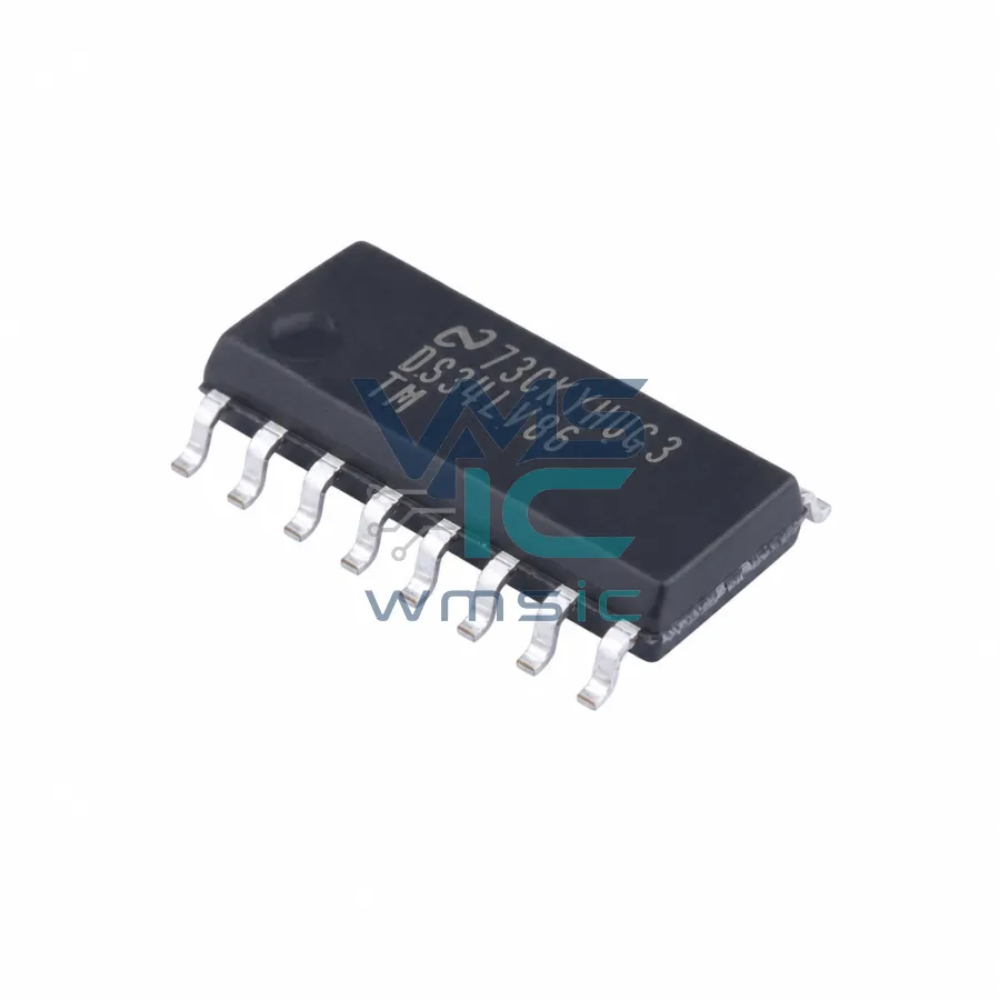 DS34LV86T 3V 增强型CMOS四差分线接收器 DS34LV86TMX SOIC-16