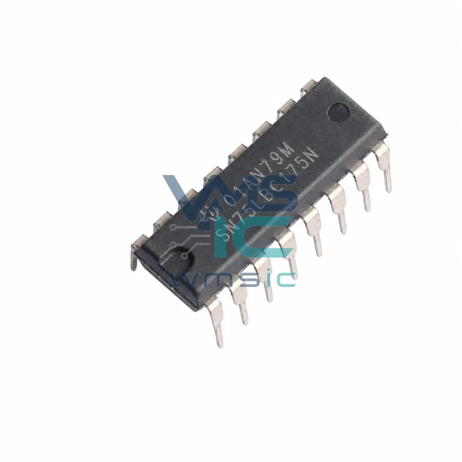 四通道低功耗差分线接收器 SN75LBC175N PDIP-16