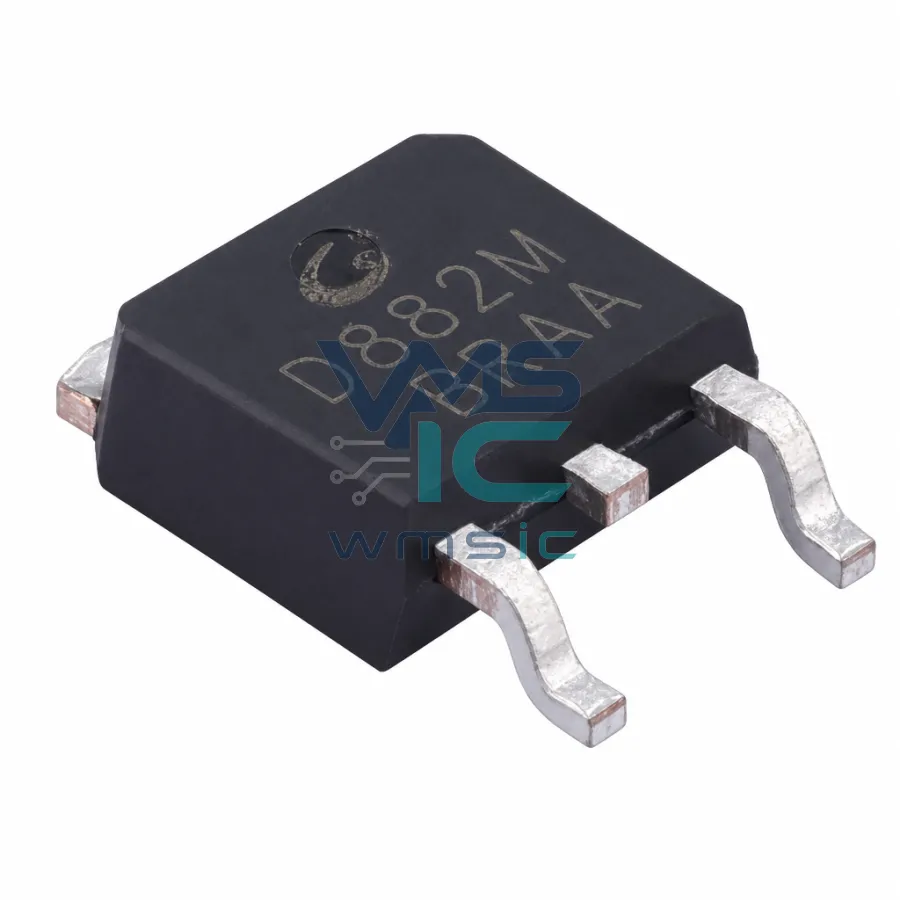 D882M NPN Transistor 3A 30V hFE 160-320 D882M TO-252-2L