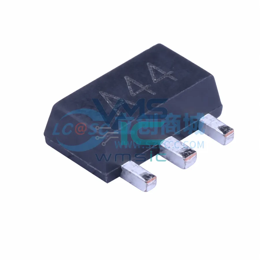 A44 NPN Transistor 200mA 400V hFE 100-200 A44 SOT-89-3L