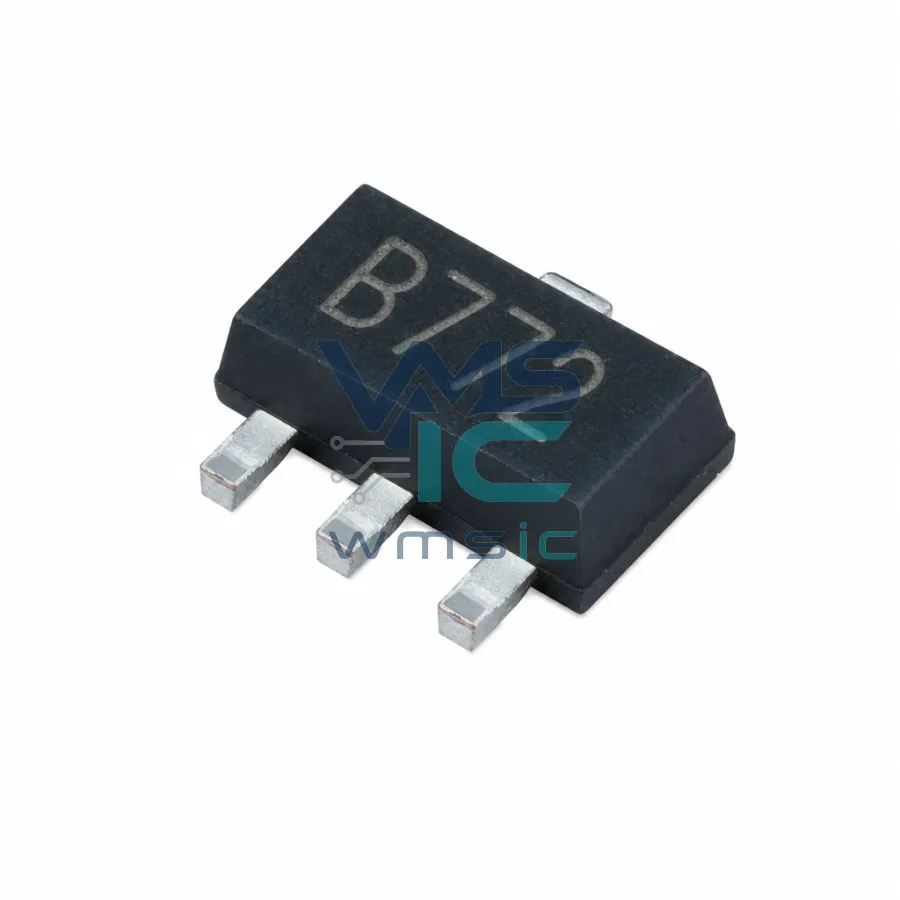 B772 PNP Transistor 3A 30V hFE 200-400 B772 SOT-89-3L