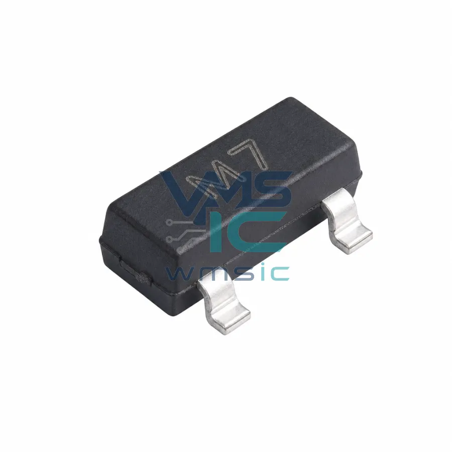 2SA812 M7 PNP Transistor 100mA 50V hFE 400-600 2SA812 SOT-23