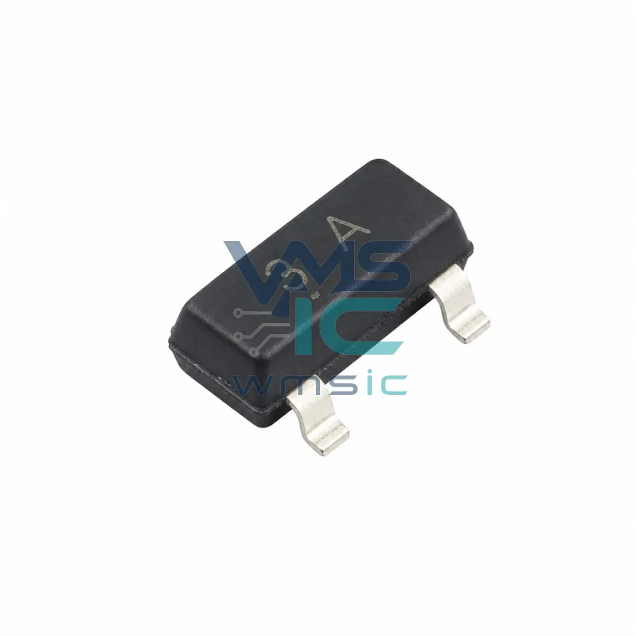BC856A PNP Transistor 100mA 65V hFE 125-250 BC856A SOT-23