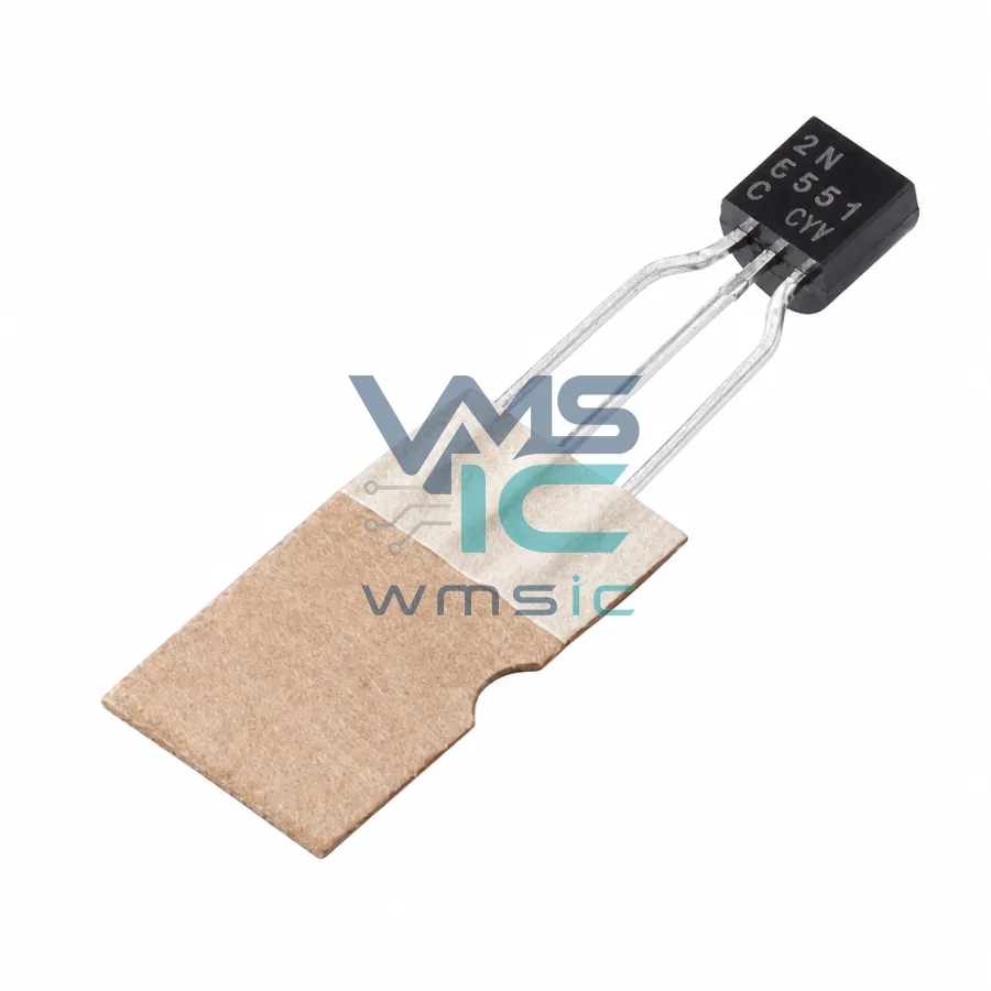 2N5551-TA NPN Transistor 0.6A 160V hFE 200-300 2N5551 TO-92