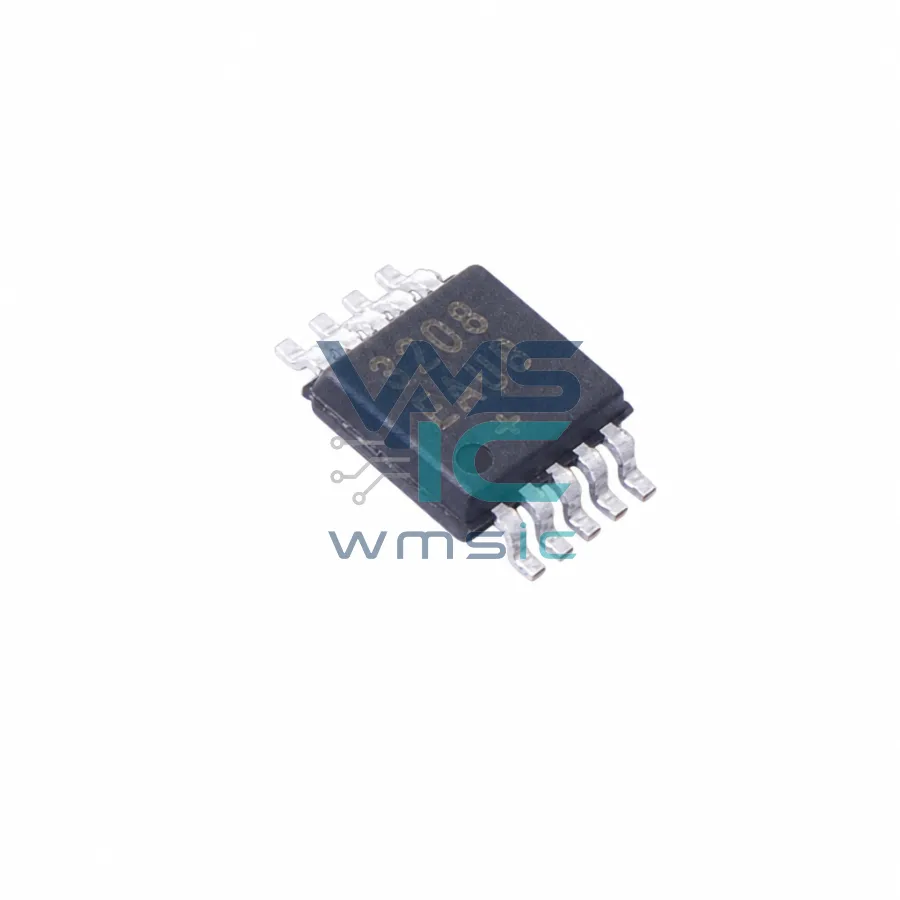 MAX3208EAUB+T Quad/Hex High Speed Differential ESD MAX3208EAUB uMAX-10