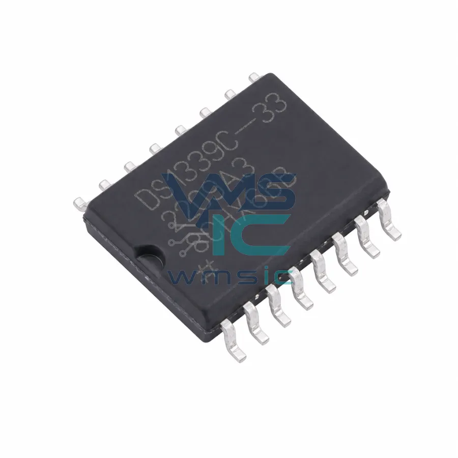 DS1339C-33#T&R I2C Serial Real-Time Clock with Trickle Charger DS1339C SO-16-300mil