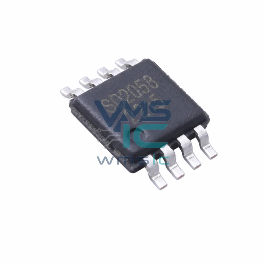 SD2058-MSOP8 Real-Time Clock with 64-Byte RAM and 32K Output SD2058 MSOP-8