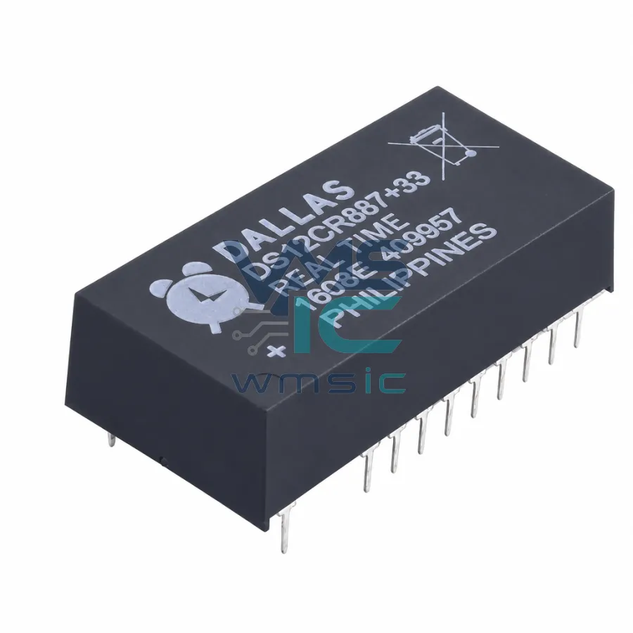 带有恒压涓流充电器的RTC DS12CR887 DIP-24
