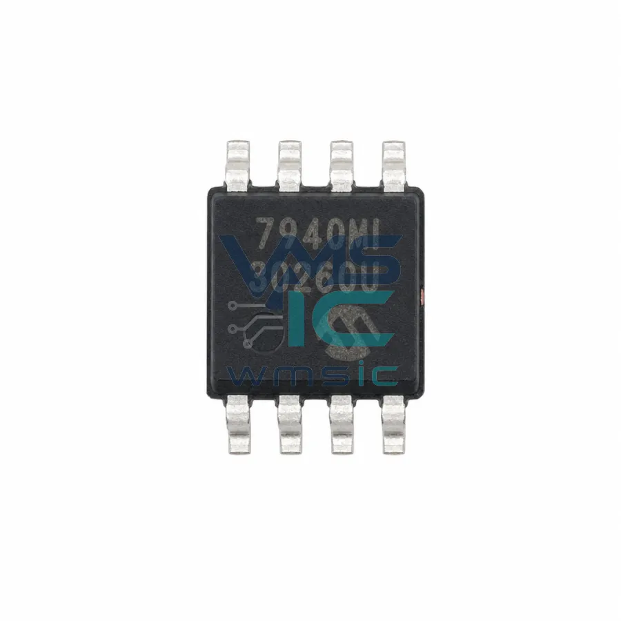 电池供电的I²C实时时钟/日历，带SRAM MCP7940NT MSOP-8