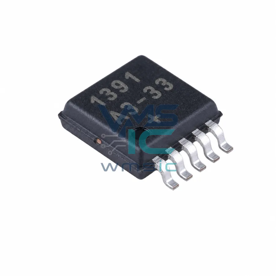 低压SPI/3线实时时钟模块，带涓流充电器 DS1391U uSOP-10