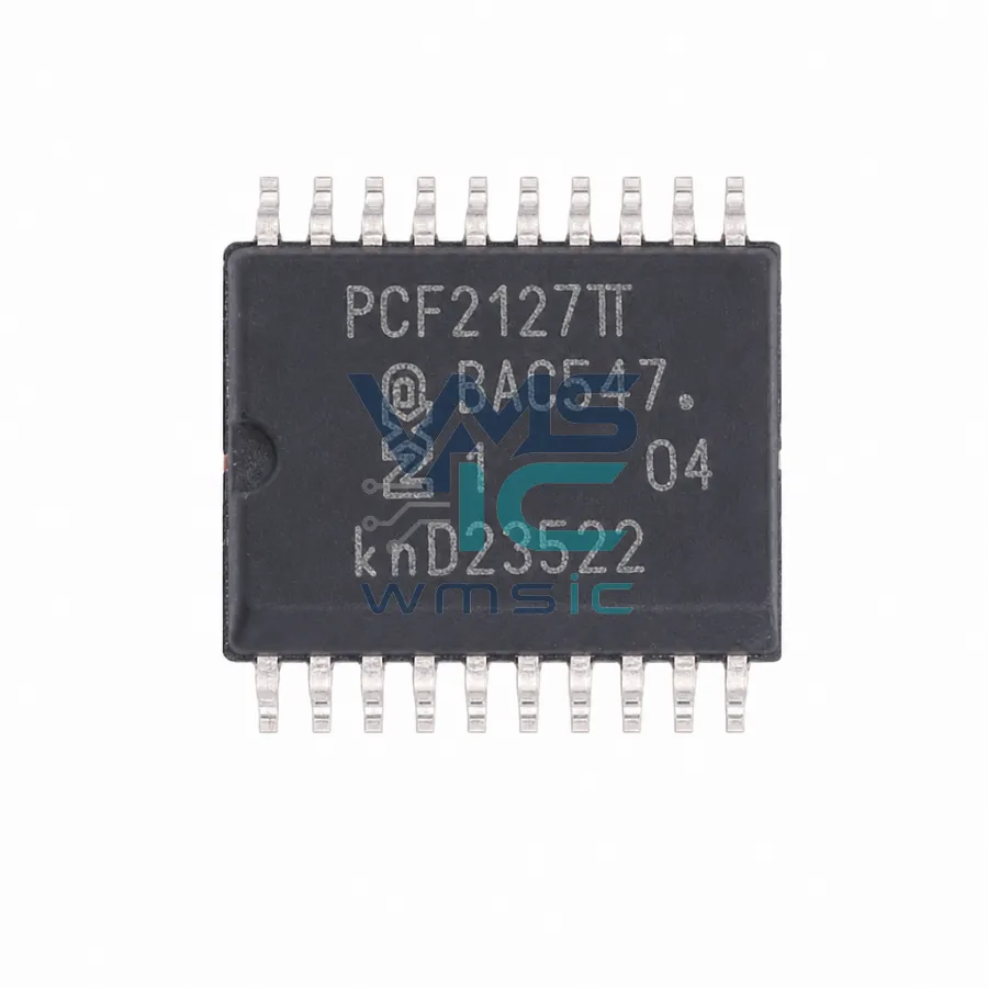 带集成石英晶体的高精度实时时钟，适用于工业应用 PCF2127T SO-16-300mil