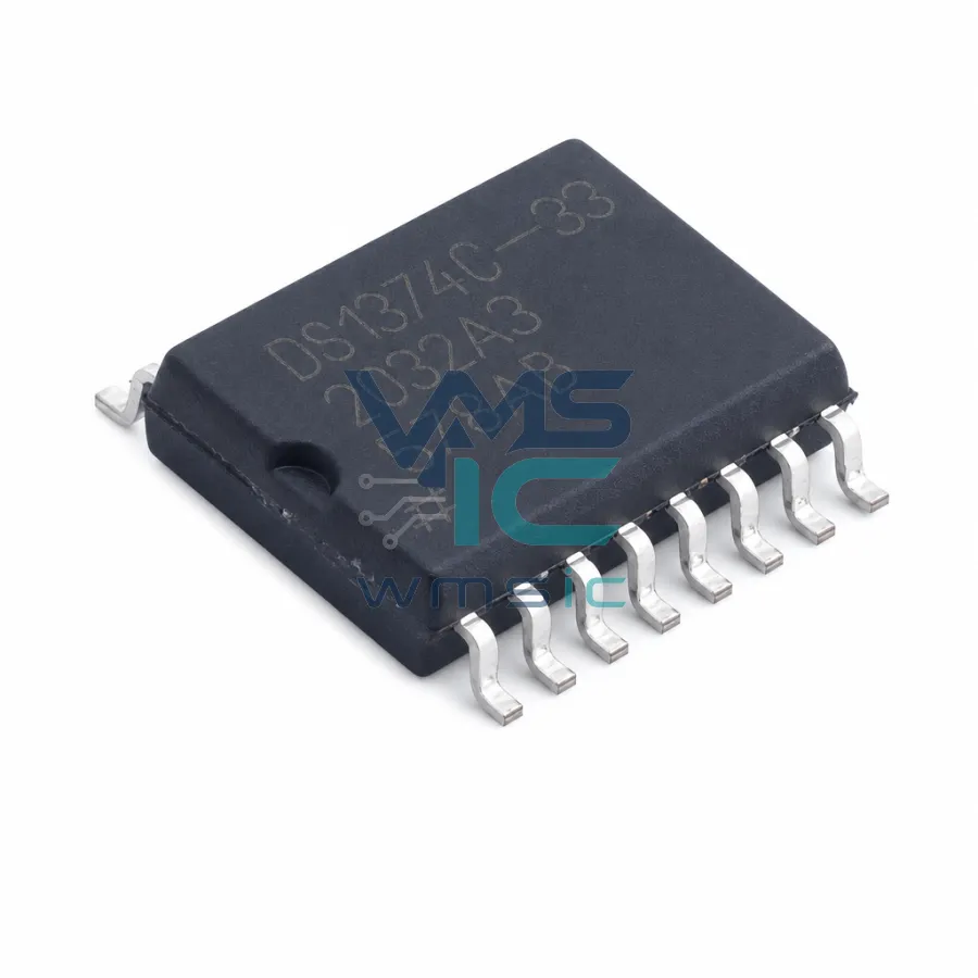 I2C, 32位二进制计数器看门狗RTC，带涓流充电器和复位输入/输出 DS1374C SO-16-300mil