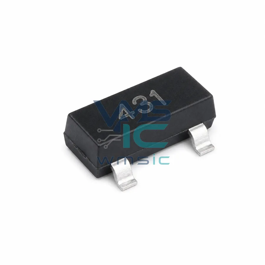 2.483V~40V 并联 50ppm/℃ TL431CSF SOT-23