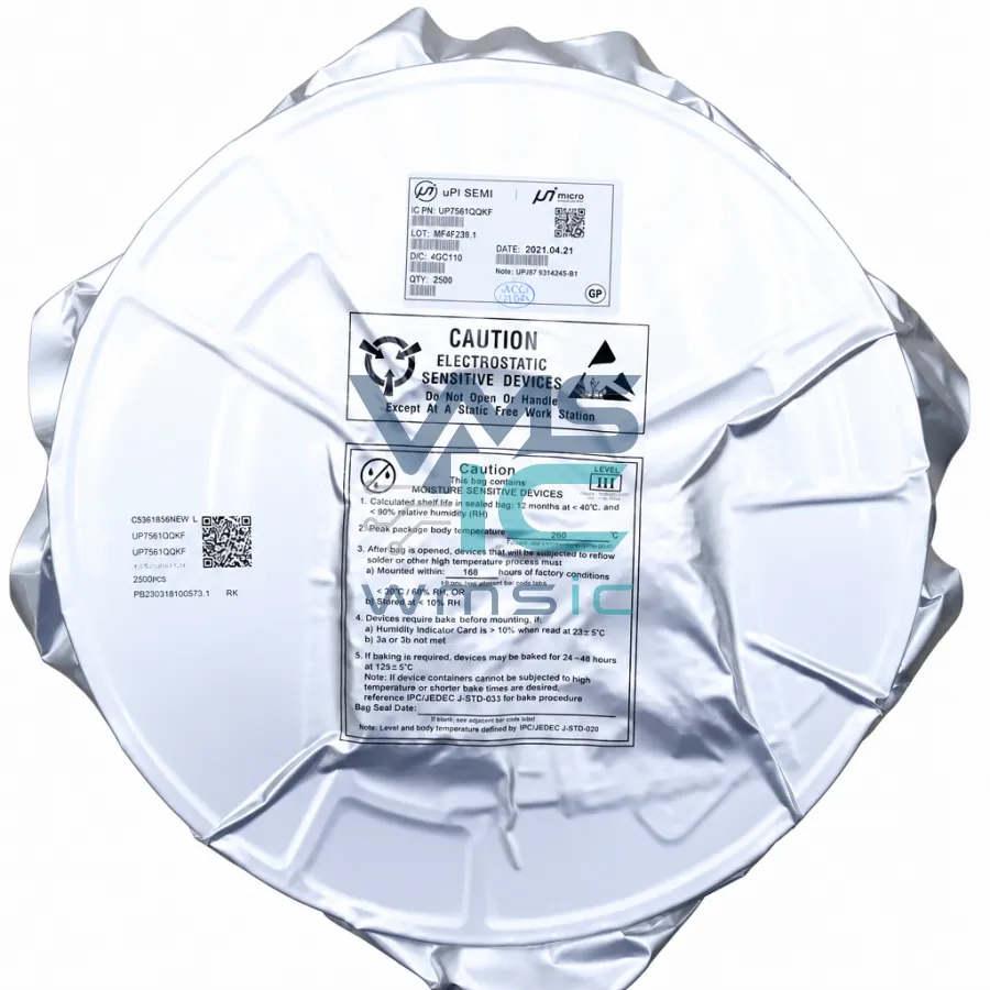 双通道输入电源管理控制器 UP7561QQKF WQFN-20L(3x3)