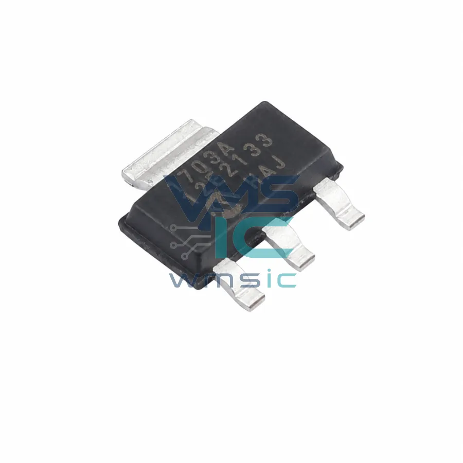 250 mA, 16V, 低静态电流LDO稳压器 MCP1703A SOT-223-3