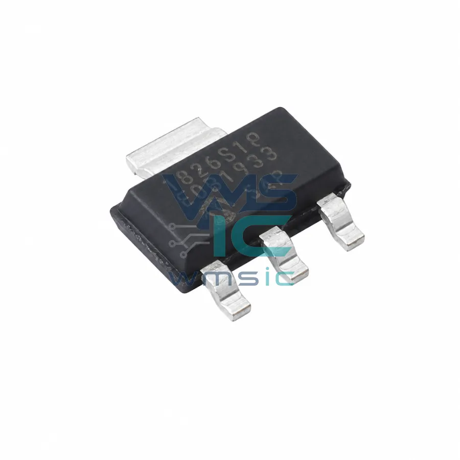 1000 mA, 低压, 低静态電流LDO穩压器 MCP1826ST SOT-223-3