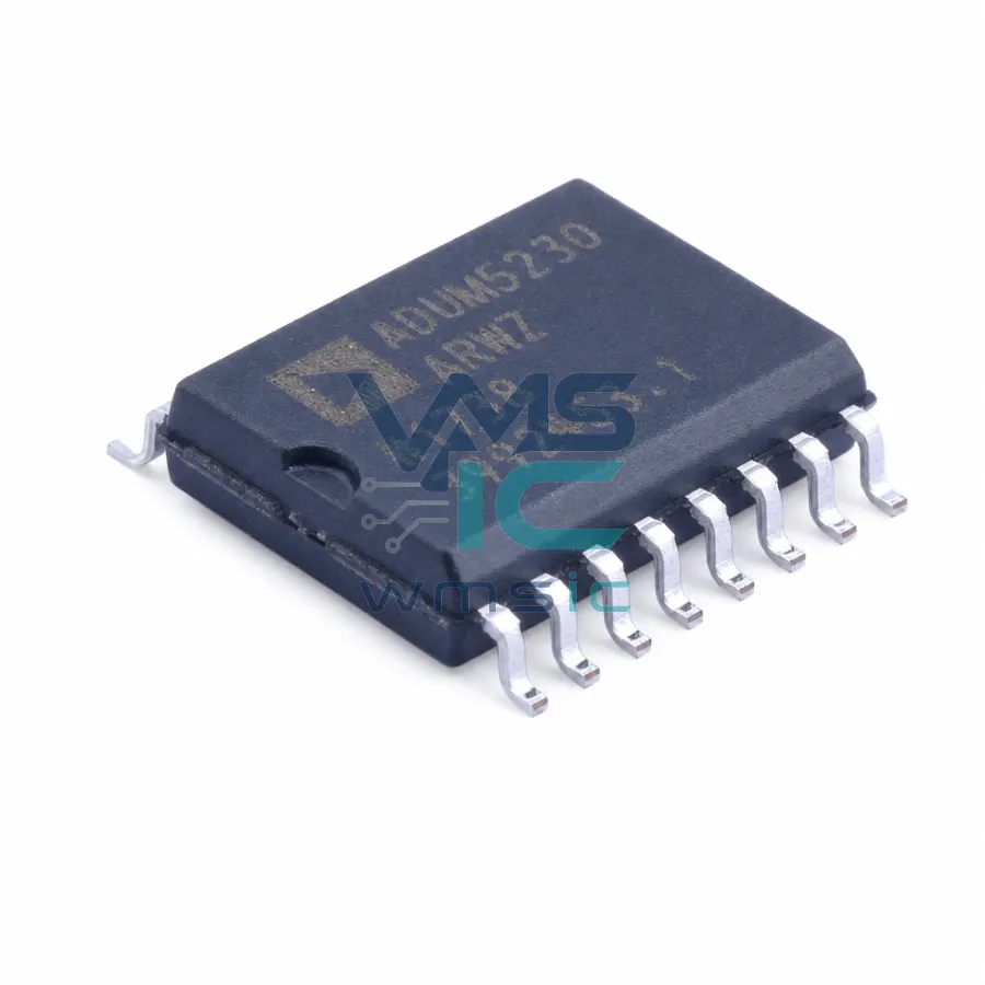 隔离半桥驅動器，集成高端電源 ADUM5230ARWZ SOIC-16-300mil