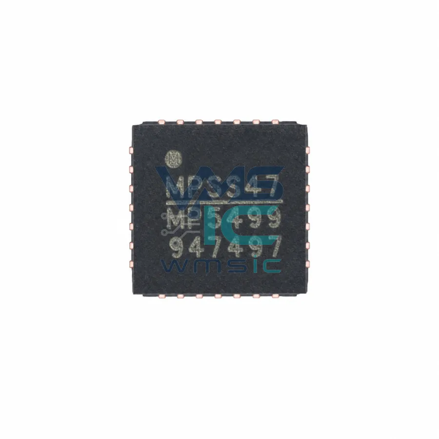 2.8V至5.5V電源管理，帶四個降压轉换器和五個LDO MP5496GR QFN-28(4x4)