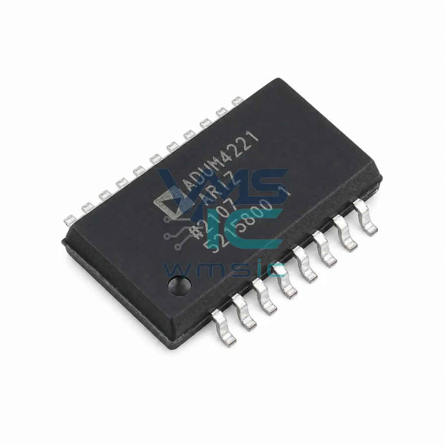 ADUM4221ARIZ Isolated Half-Bridge Gate Driver Adjustable Dead Time 4A Output ADUM4221ARIZ SOIC-16-300mil