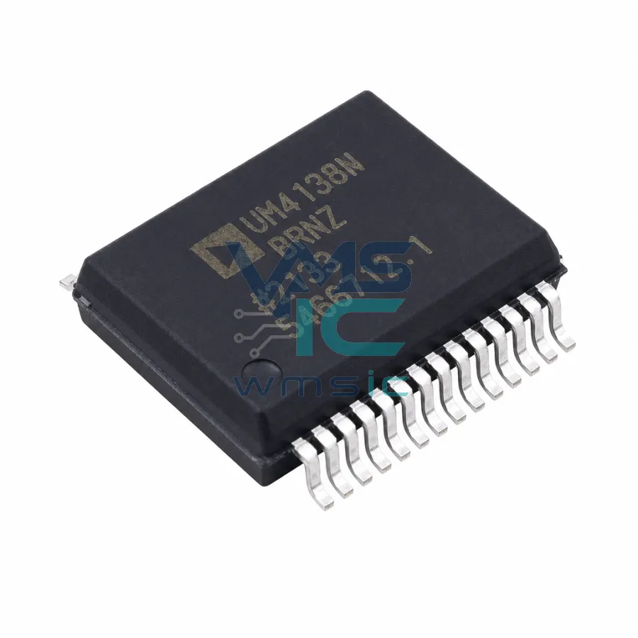 ADUM4138WBRNZ High-Voltage Isolated IGBT Gate Driver with Isolated Flyback Controller ADUM4138WBRNZ SOIC-28-300mil